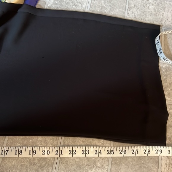 BCBG MaxAzria Sleeveless Pintuck Wide Leg Jumpsuit w/ Layered Top Sz M Black - Picture 15 of 17